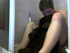 A Tub with my Hairy Man