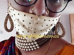 Indian crossdresser fucking slut Lara D'Souza sexy video