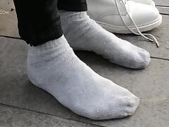 London Street Boy Feet