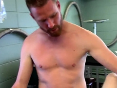 Punk guys drink molten jism faggot Very First Time Saline Insertion for Caleb