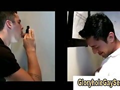 Straight guy cock sucked by gay