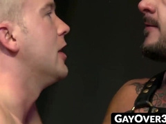 GayOver30.com - Dolf teaching Daniel how to properly suck and fuck his big cock