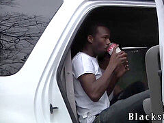 Nate Richards tries To handle 2 Black Cocks