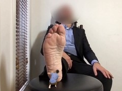 A spontaneous bond - My tiny teen foot admirer - Masculine Foot - Macrophilia- Foot Obsession