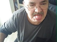 grandpa show on webcam