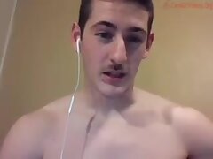 Young Horny Straight Stud With Huge Thick Dick