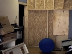 Cocky blonde stud softened up with ab claw and sleepered