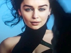 Emilia clarke cum tribute, run in rivulets, cum tribute
