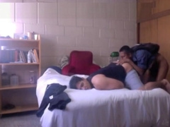 Hetero guy cuts class to fuck gay bottom