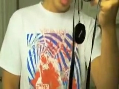 Friskiness Youthful Island Boy Jerking Again