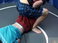 Loser gets Stripped Wrestling Aron vs Axel
