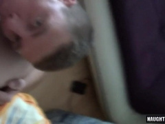 Hot POV with a hung dude: A first-timer's view of a huge boner cumming