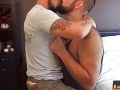 Hunk tongues raw asshole