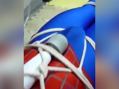 HKslave - Captureguy : Spiderman Vs Red Lycra