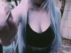 Enthousiasteling, Grote kont, Grote mammen, Dominante vrouw, Hd, Italiaans, Roken, Alleen