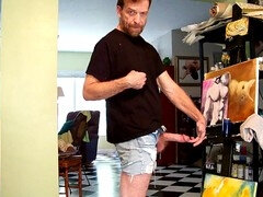 Leie, Amerikanisch, Grosser schwanz, Pummelig, Papi, Schwul, Behaart, Riesenschwanz