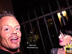 Stunning ink babe cockriding a guy