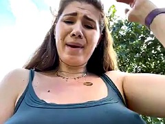 Horny Moldavian camgirl Diana squirting hard with a dildo public  didihairypussy 07-08-23