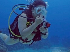 Bikini, Nackt, Im freien, Unter wasser