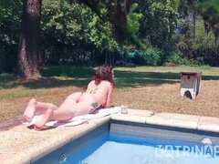 Anal, Mamada, Masturbacion con pies, Hd, Al aire libre, Piscina, Coño, Tatuaje