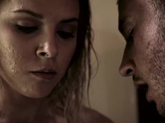 Aubrey Sinclair loses her virginity with a rich older man in his luxurious home