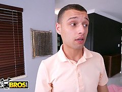 Dylann Vox gets her big boobs and tight pussy drilled by her stepbrother in this prank-filled fuck session