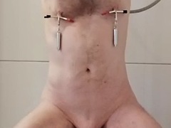 Sadomasochismus, Europäisch, Schwul, Deutsch, Masturbation, Nippel, Dürr, Solo