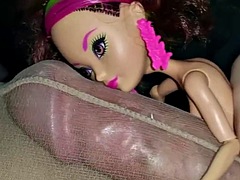 Barbie Makes me cum Twice in Pantyhose