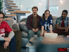 Grosser arsch, Grosser schwanz, Schwarz, Gruppe, Hardcore, Natürlichen titten, Ablutschen, Jungendliche (18+)