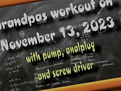 Grandpas Workout on Nov. 13. 2023