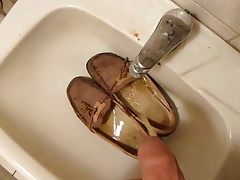 Piss in wifes well used flats