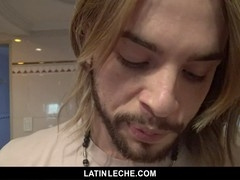 LatinLeche - Latino reminiscent of Kurt Cobain nails a eager cameraman