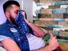 I ejaculate on my lingerie, wear them to university, and then cum on them again