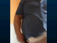 Yam-sized Turkish Granddad Drains His Trunk