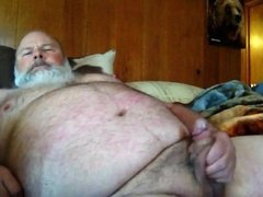 Daddy bear cums 7