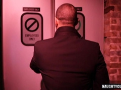 Watch this kinky guy stuff his big cock in a butt and watch it flow like a filthy stream