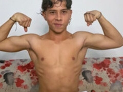 Cool guy Johny Collens jacking off with no shame