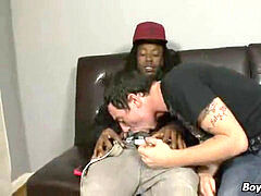 Hardcore multiracial homo Barebacking fuck-a-thon 22