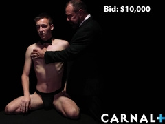 BoyForSale - Tormentor Reece Scott romps his fresh slave youngster on the block