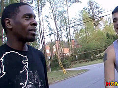 Nikola Jovovich Gets boinked By Two black boys