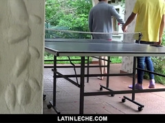 LatinLeche - Adorable Stud gets his Anus Drilled by trio Boys