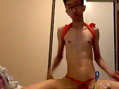 china asian queer showcase his body after high