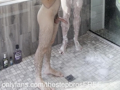 Stepbrothers Take a Douche Together