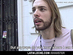 LatinLeche - Latino Kurt Cobain Lookalike nails A camera guy