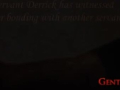 Derrick Collins Masturbates As He Observe His Sir Dishonor His Marionette
