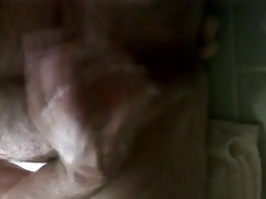 Massive cum with toy