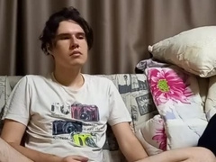 Bombshell Fellow Fapping Ample Uncircumcised Prick