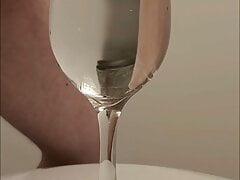 Cum in glass of water 8-7-21