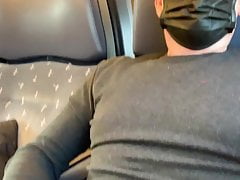 It was an empty train so I decided to jerk off and cum.