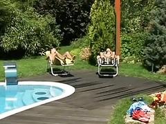 Gay studs with tattoos suck and fuck in the hot shower